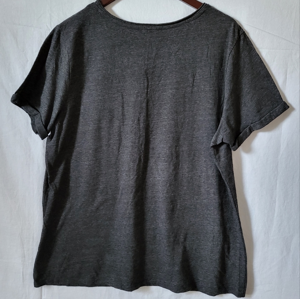 Plus Size Short Sleeve Tee - Picture 2 of 7